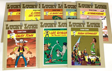 25 BD LUCKY LUKE Morris Goscinny Hachette la collection