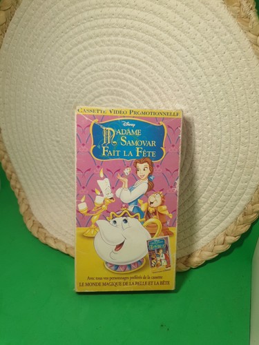 Vhs disney madame samovar - samovar, fait