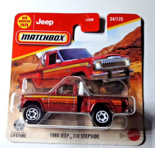 Matchbox jeep j10 stepside - j10,
