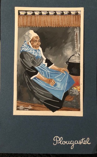 Homualk charles gouache - ,