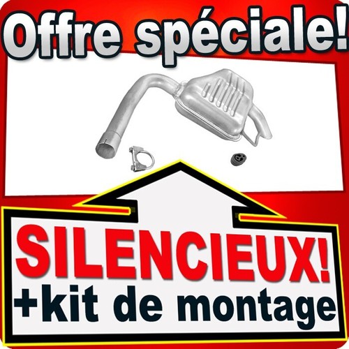 Silencieux arriere pour ford - silencieux,