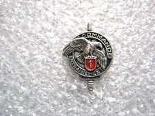 ANCIEN PINS DU BREVET COMMANDO ENTRAINEMENT DU CNEC N°1 MONT LOUIS Y. DELSART
