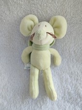 ancien Doudou Souris verte