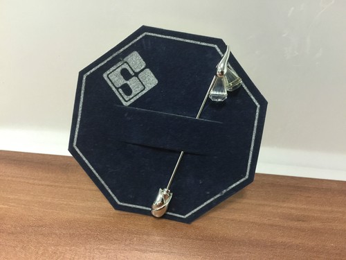 Broche swarovski en parfait - broche, !