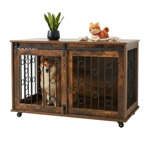 Cage pour chien meuble - pour,