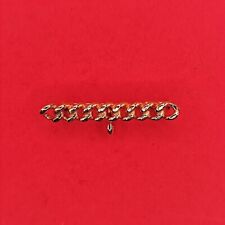 Broche gourmette vintage