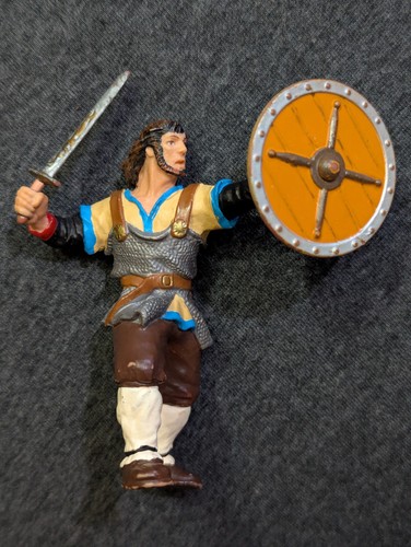 Vintage papo figure viking - vintage,