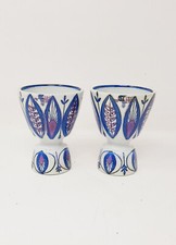 2 ANCIENS COQUETIERS EN FAÏENCE ROYAL COPENHAGEN DENMARK