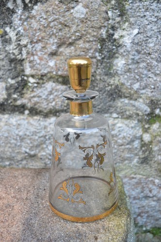 Carafe liqueur décor or - liqueur,