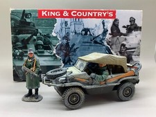 King & Country Guerre Mondiale II Bataille De The Bulge Schwimmwagen Hiver BBG15