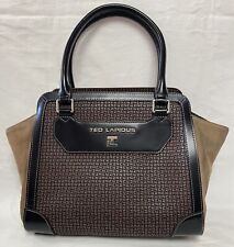 Superbe monogramme sac vintageTed Lapidus Vintage Bag Leather Brown