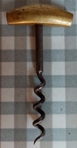 Ancien tire bouchon manche - tire-bouchon,
