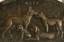 MÉDAILLE PLAQUE BRONZE MEDAL