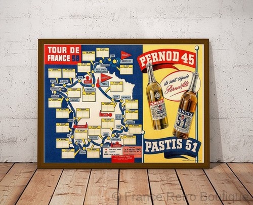 Poster affiche tour france - poster-affiche,