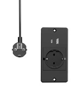 Prise encastrée UE USB C +