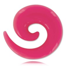 Élargisseur spirale acrylique