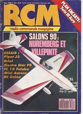 RCM N°107 PLAN : "TWIN III ACRO" PLANEUR / PIPER J3 / BRIOT / ELECTRO STAR PB