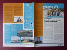 NEWSLETTER SNECMA SAFRAN EVRY CORBEIL LA PLUME D'L 187 2009 GRENAILLAGE IBL SSE