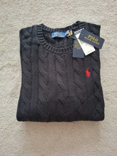 Pull ralph lauren noir taille - pull,