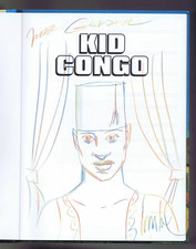 BELLE DEDICACE LOUSTAL  KID CONGO  Loustal / Paringaux  CASTERMAN  EO