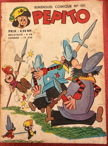 Pepito 191 avec les - pepito, n°191