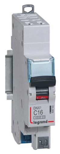 Disjoncteur 16a dnx - 1p+n,