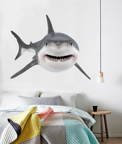 Requin souriant c94 - souriant, 3d