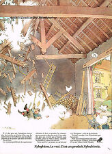 PUBLICITE  1974   XYLOPHENE  traitement du bois XYLOCHIMIE