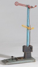 Antique jouet JEP tôle échelle 0 signal France # années '30