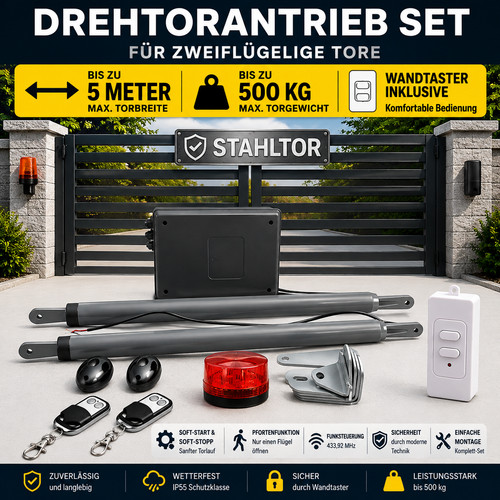 Kit moteur pour portail - kit,