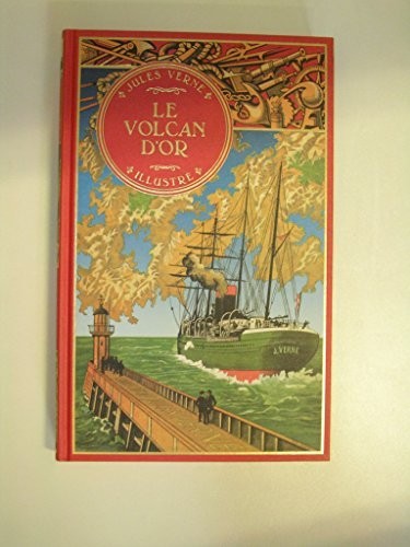Jules verne volcan or - verne, d'or