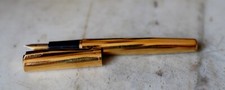 MAGNIFIQUE STYLO PLUME WATERMAN LADY METAL TORSADE - PLUME OR MASSIF 18 CARATS