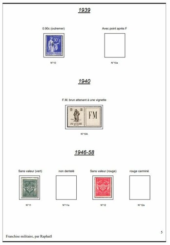 Album timbres imprimer - album, à