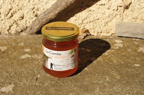 Miel châtaignier 250g - miel, de