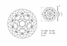 Pour BIMOTA 500 V-DUE - BREMBO
