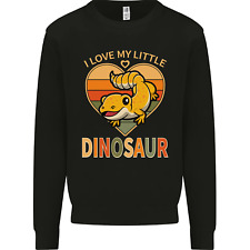 J'Aime Mon Petit Dragon Dragon Barbu Sweatshirt Pour Hommes