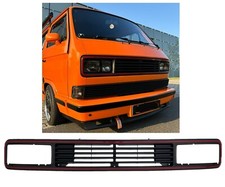 Calandre rouge noir pour VW T3 transporter multivan caravelle 05/1979 à 07/1992