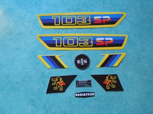 Lot autocollants peugeot - lot, 103