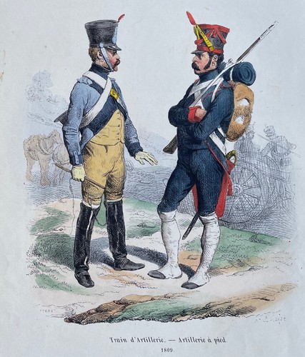 Napoléon train artillerie - napoléon, d’artillerie