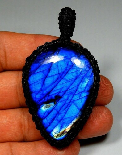Pendentif labradorite et - ,