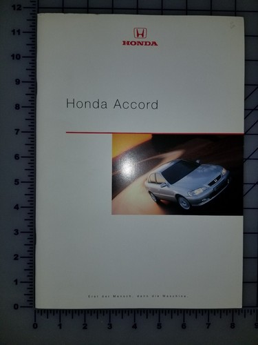 Brochure allemande honda - brochure,