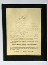 ROUEDHART Grout Wittorski FAIRE PART Langlois Rispal LE HAVRE Boulard 1902