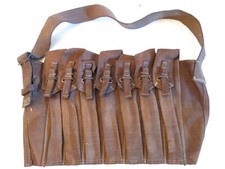 Bandoulière toile camouflée porte chargeurs PM Sten