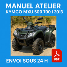 Manuel Atelier Kymco MXU 500