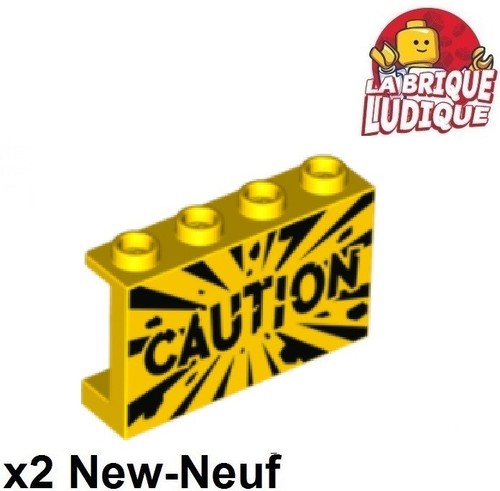 Lego panel panneau 1x4x2 - panel,