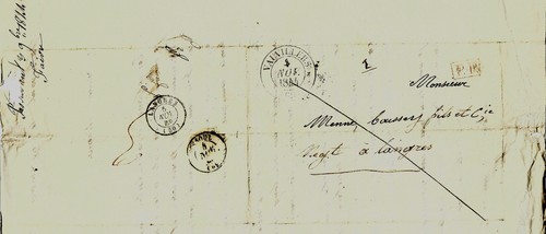 1844 1845 lot lettres - 1844-1845,