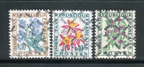 Timbres taxe superbes - taxe, &