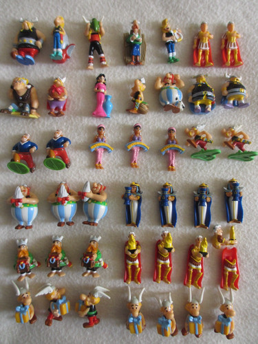 Gros lot figurines kinder - de,