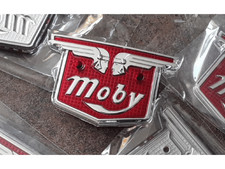 sigle logo tablier moby scooter neuf motobecane  mobyscooter monogramme scoot