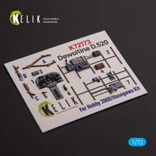 Dewoitine D,520 décalcomanies